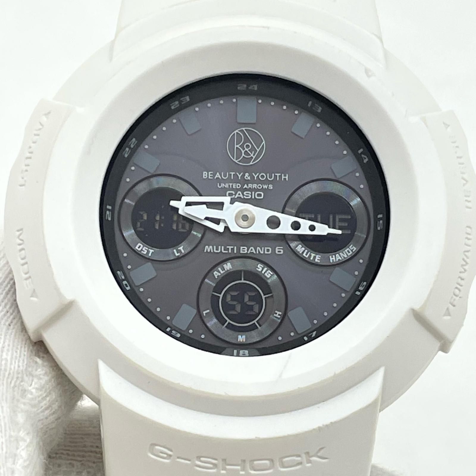 尾張小牧店】 中古 G-SHOCK | ジーショック 腕時計 ホワイト AWG 