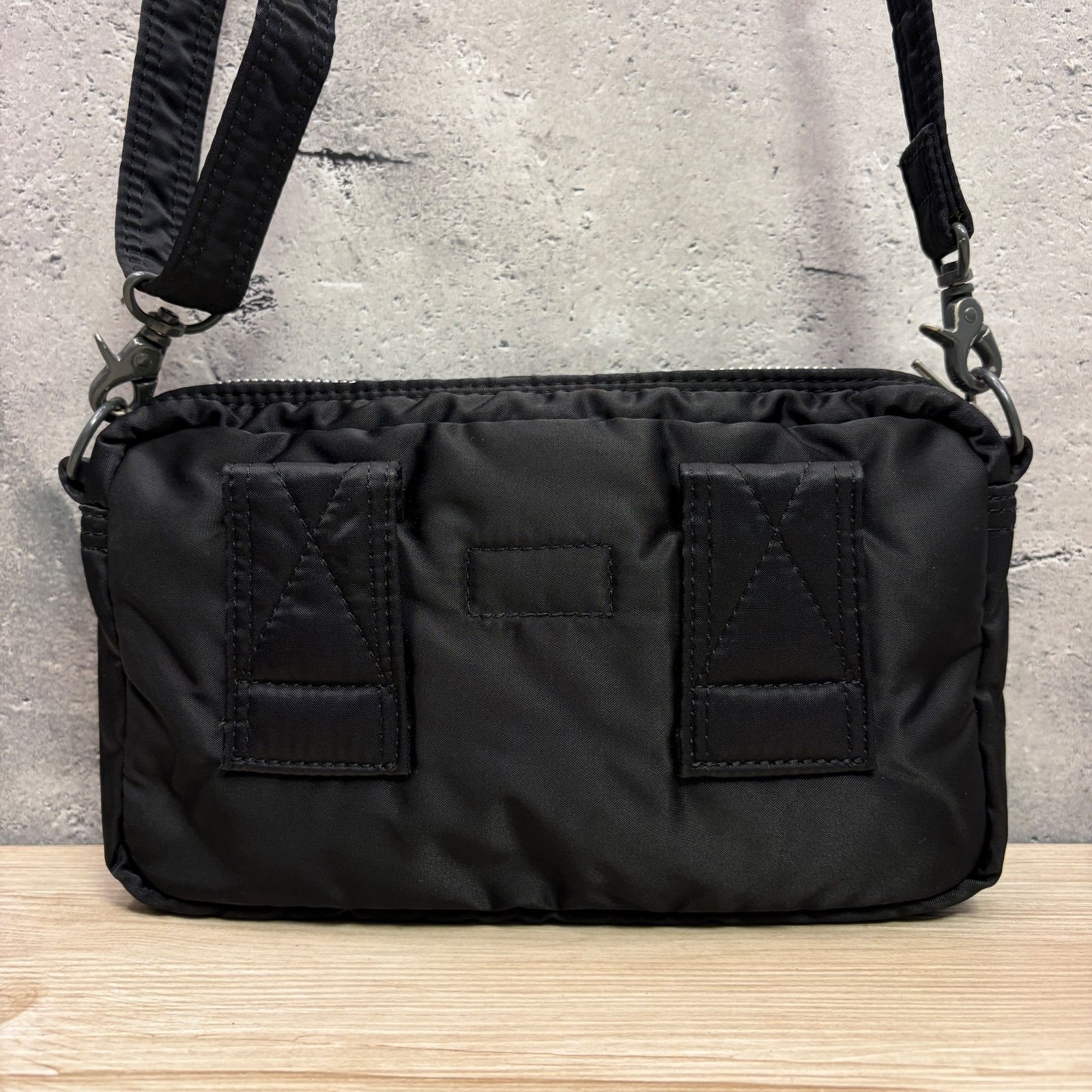 PORTER タンカー ショルダーバッグ ブラック ナイロン ミニバッグ 吉田 