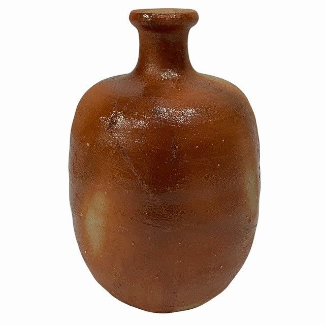 人間国宝 伊勢崎淳 徳利 備前焼 酒器 共箱 茶 ブラウン - メルカリ