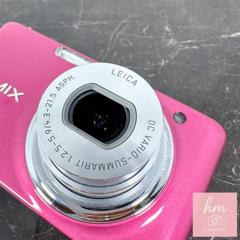 LUMIX コンパクトデジタルカメラ ピンク DMC-FX77 美品 平成レトロ