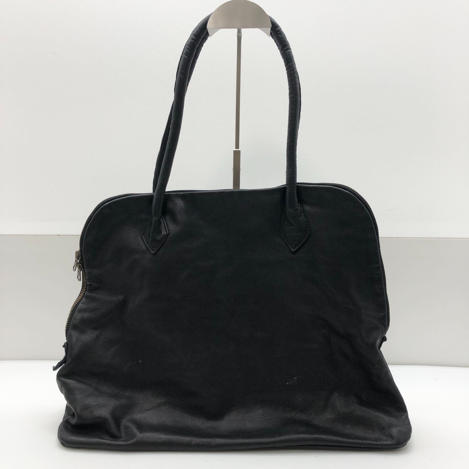 CLASKA THE FACTORY Silva Tote Bag Leather noir レザー トートバッグ