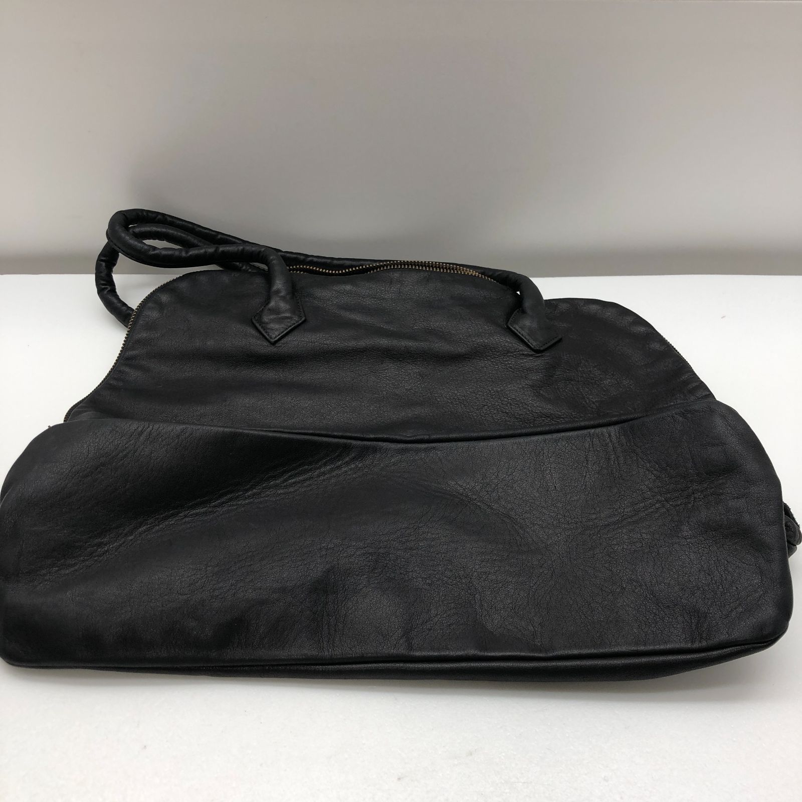 CLASKA THE FACTORY Silva Tote Bag Leather noir レザー トートバッグ 