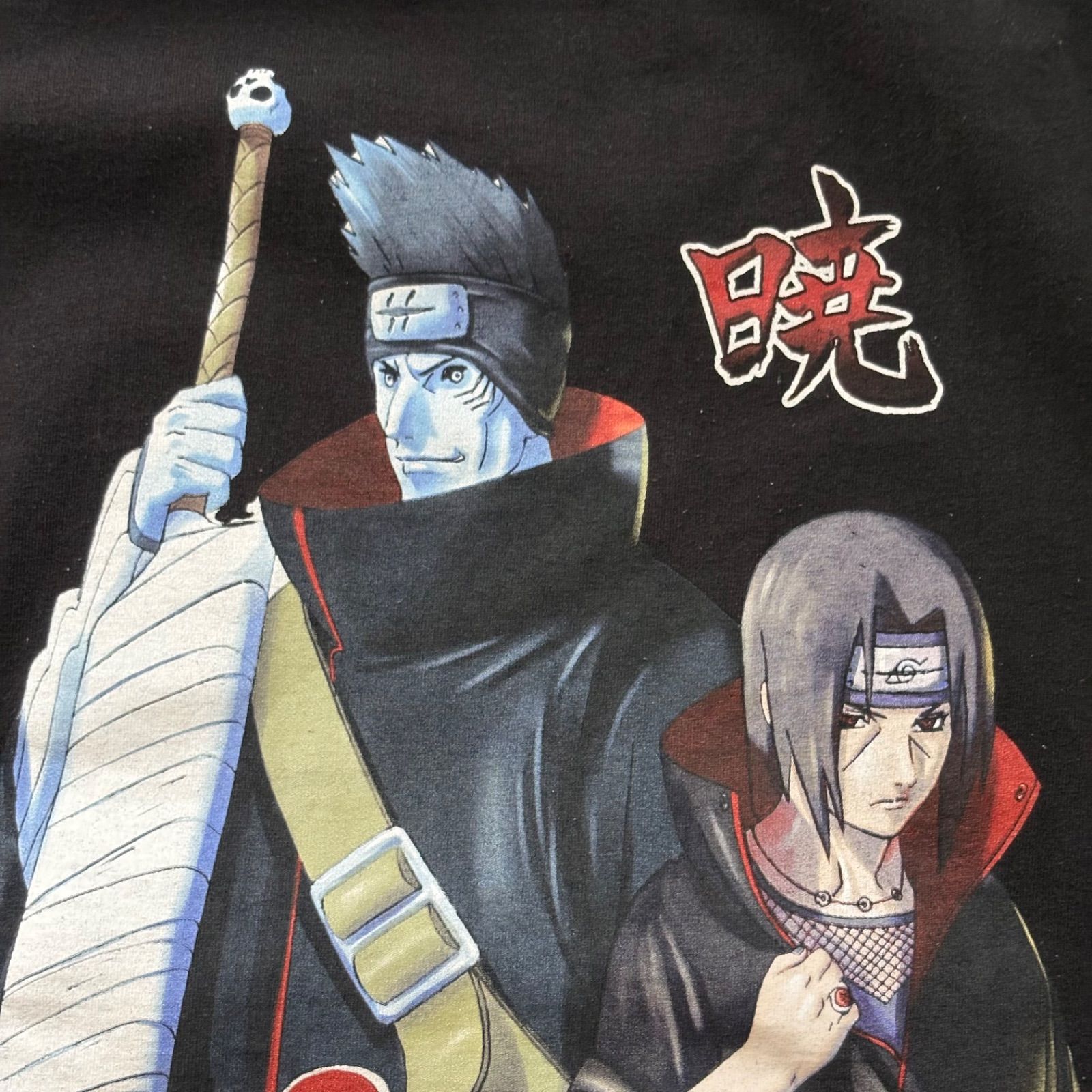 アニメTシャツ PRIMITIVE ナルト 疾風伝 Tシャツ L 黒 暁 イタチ 鬼鮫