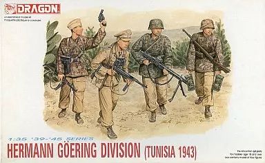 [중고] 프라모델 1/35 헤르만 괴링 디비전 (튀니지 1943) “'39-'45 시리즈” [6036]
