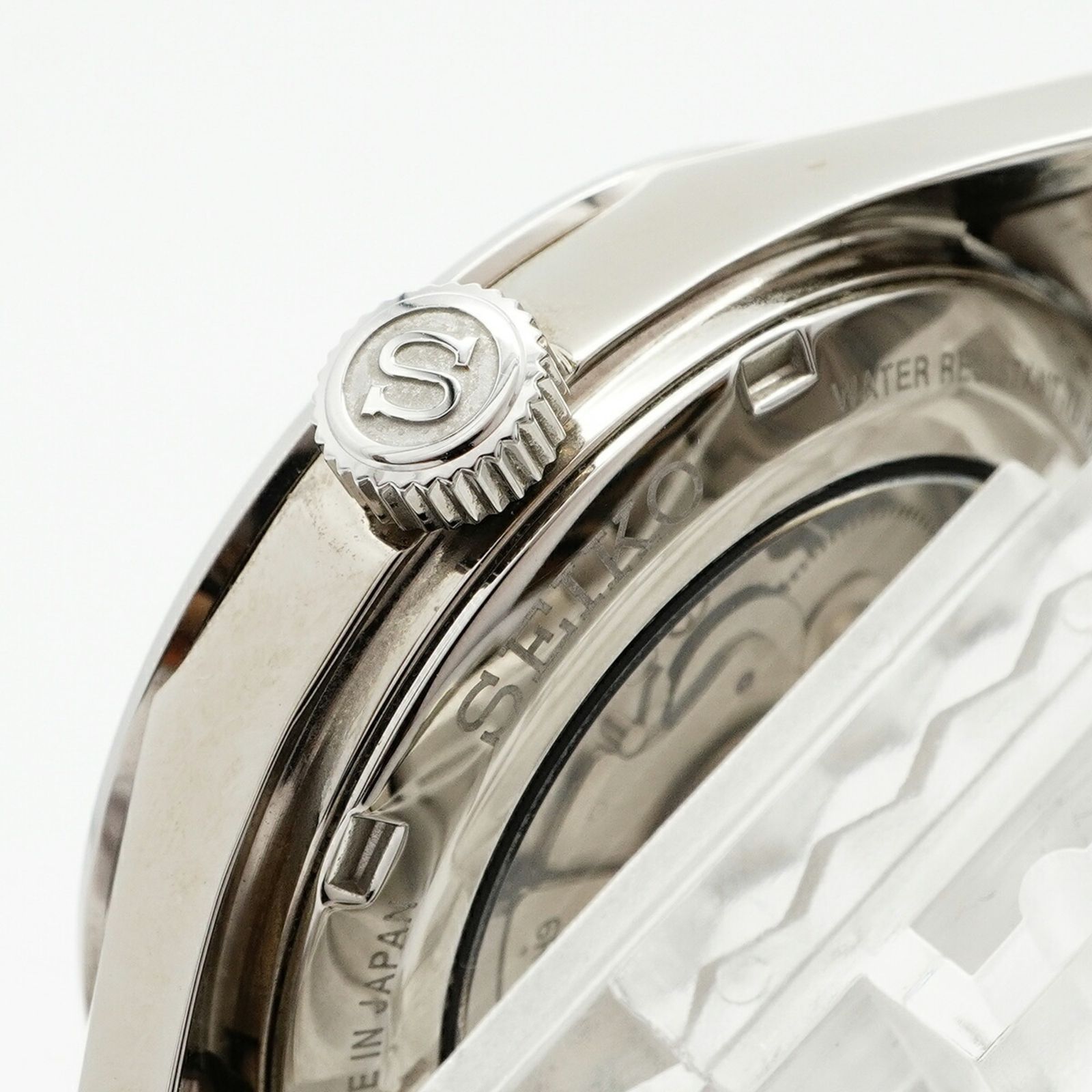  セイコー プレザージュ SARX077 6R35-00V0 ネイビー文字盤腕時計 メンズ ストライプ 自動巻き時計 腕時計(アナログ)