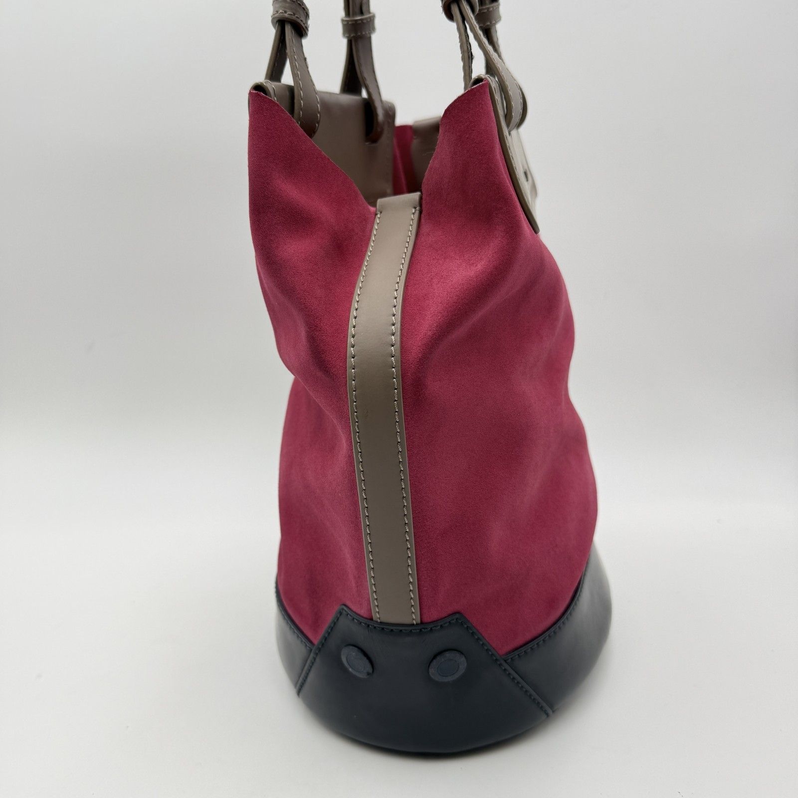 BALLY（バリー）BATINKA トートバッグ スエード レザー ピンク系 
