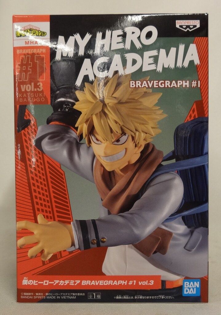 BANDAI SPIRITS 僕のヒーローアカデミア BRAVEGRAPH #1 vol.3 爆豪勝己 僕のヒーローアカデミア BRAVEGRAPH #1 爆豪勝己【バラ売り可】