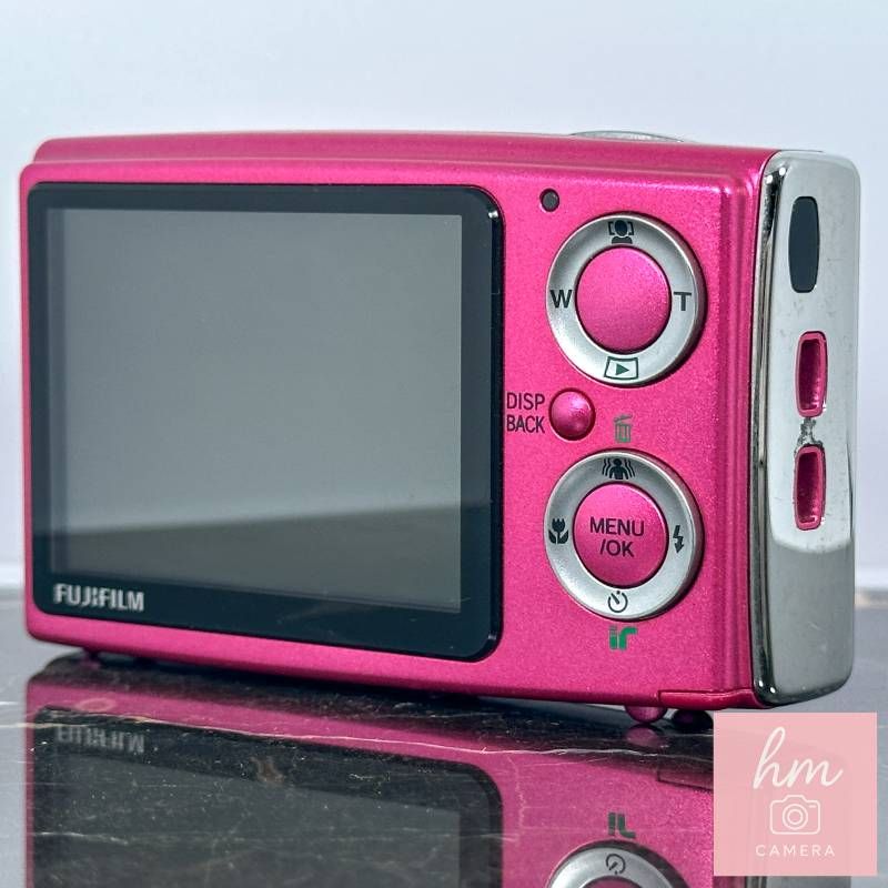 ◯FUJIFILM FinePix Z10fd ピンク 720万画素 CCD 光学3倍ズーム 薄型 