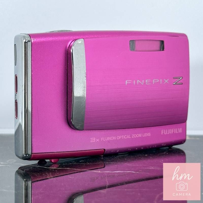 ◯FUJIFILM FinePix Z10fd ピンク 720万画素 CCD 光学3倍ズーム 薄型 