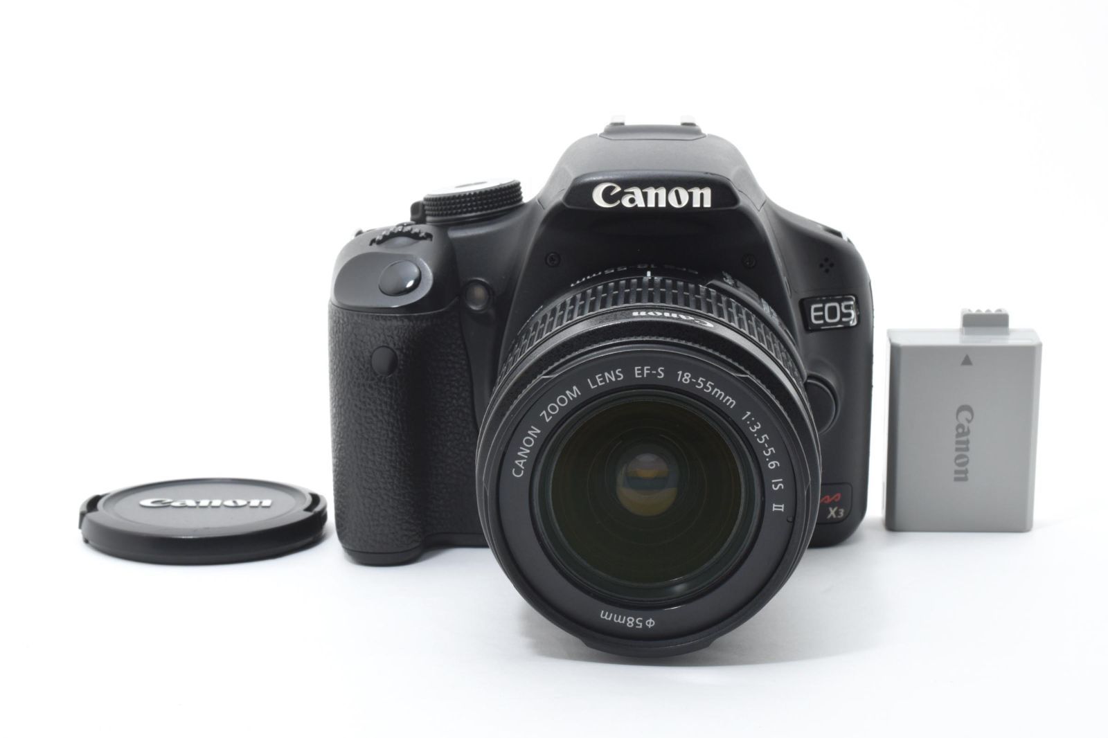 返品保証】☆美品☆キヤノン Canon EOS Kiss X3 レンズキット EF-S 18 
