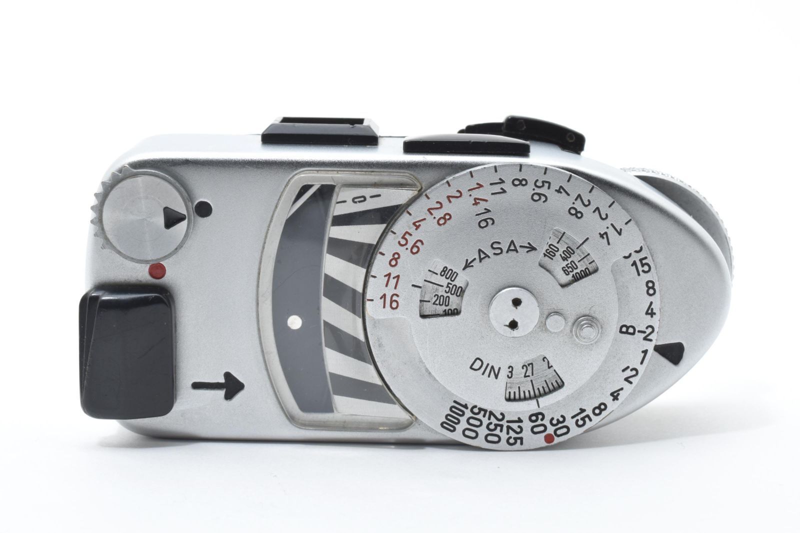 【返品保証】★外観美品★ライカ Leica MRメーター クローム★ L48#7196