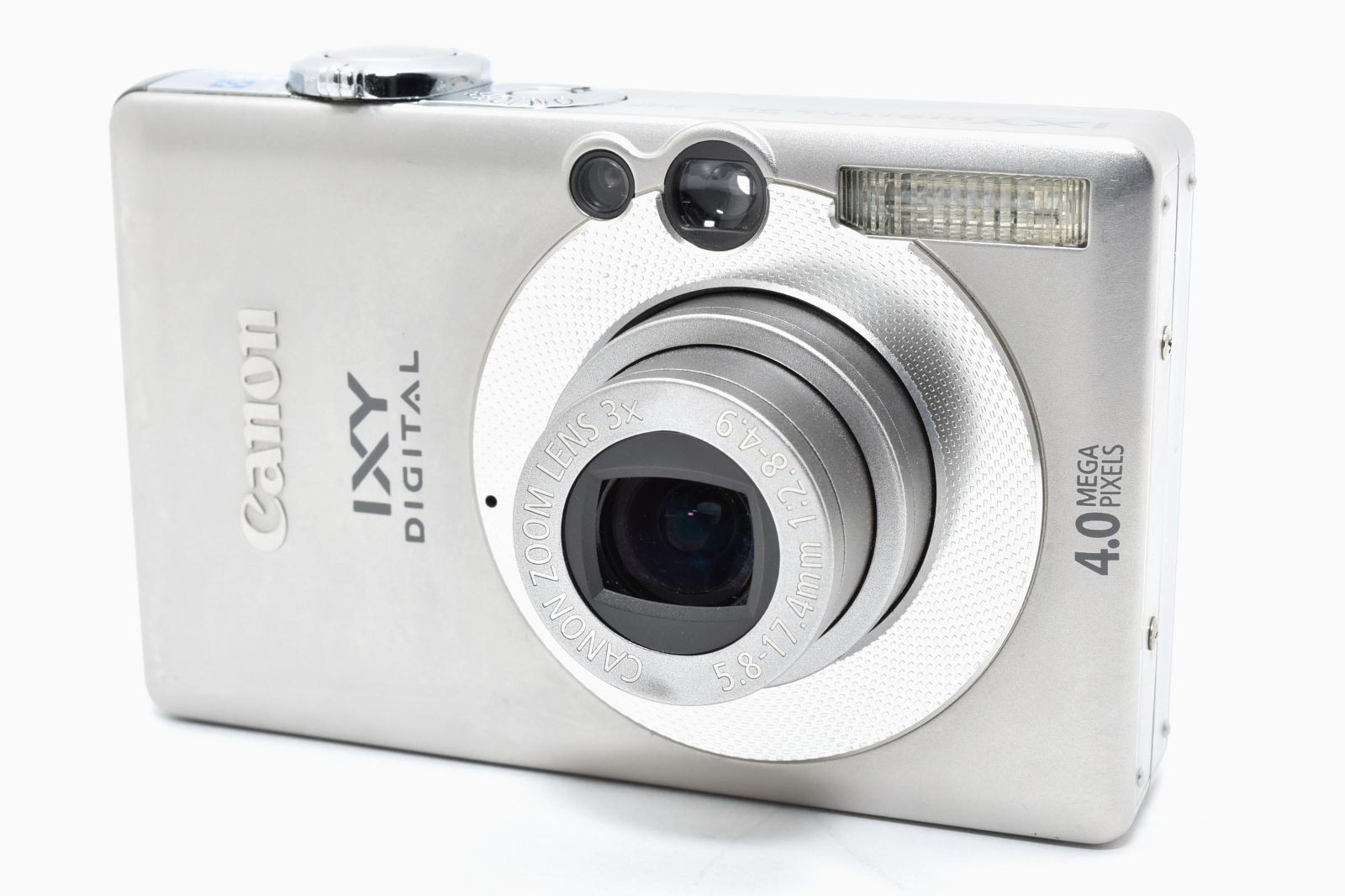 Canon IXY DIGITAL 50 【PC1101】シルバー 日本製 【公式通販】