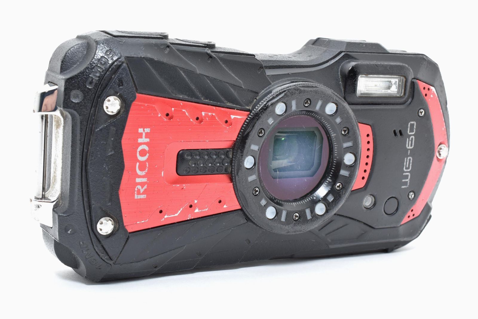 返品保証】☆実用美品☆リコー RICOH WG-60 防水 耐衝撃 アウトドア 