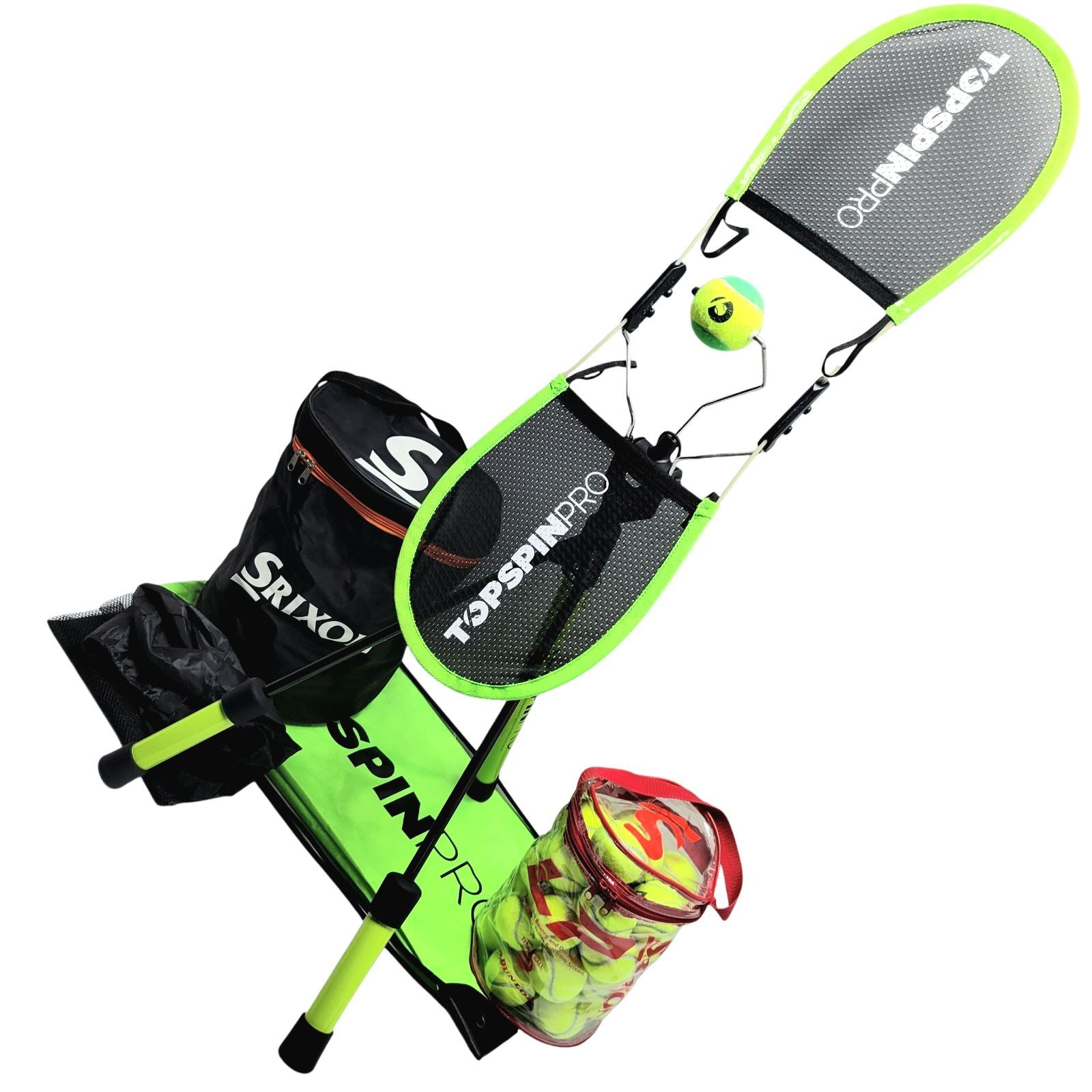 美品】TOPSPIN PRO テニス トレーニング器具+ボール大量セット - メルカリ