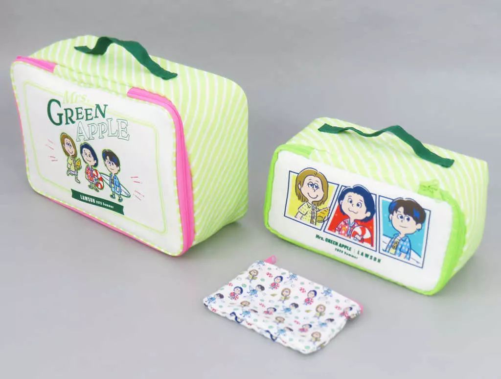 品質保証，新作 【中古】バッグ Mrs. GREEN APPLE ポーチセット(3種
