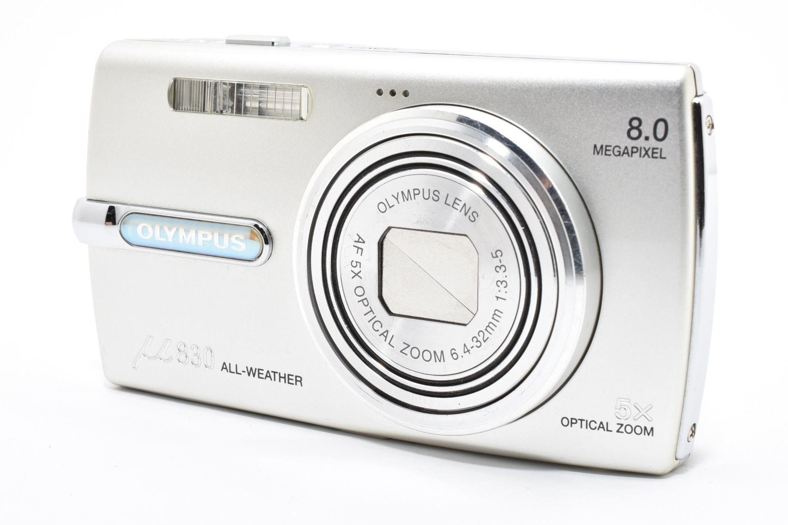 ★快調！美品★OLYMPUS μ830 6.4-32mm オリンパス ☆極上品☆ オリンパス OLYMPUS μ830 シルバー #4655W0322 - メルカリ