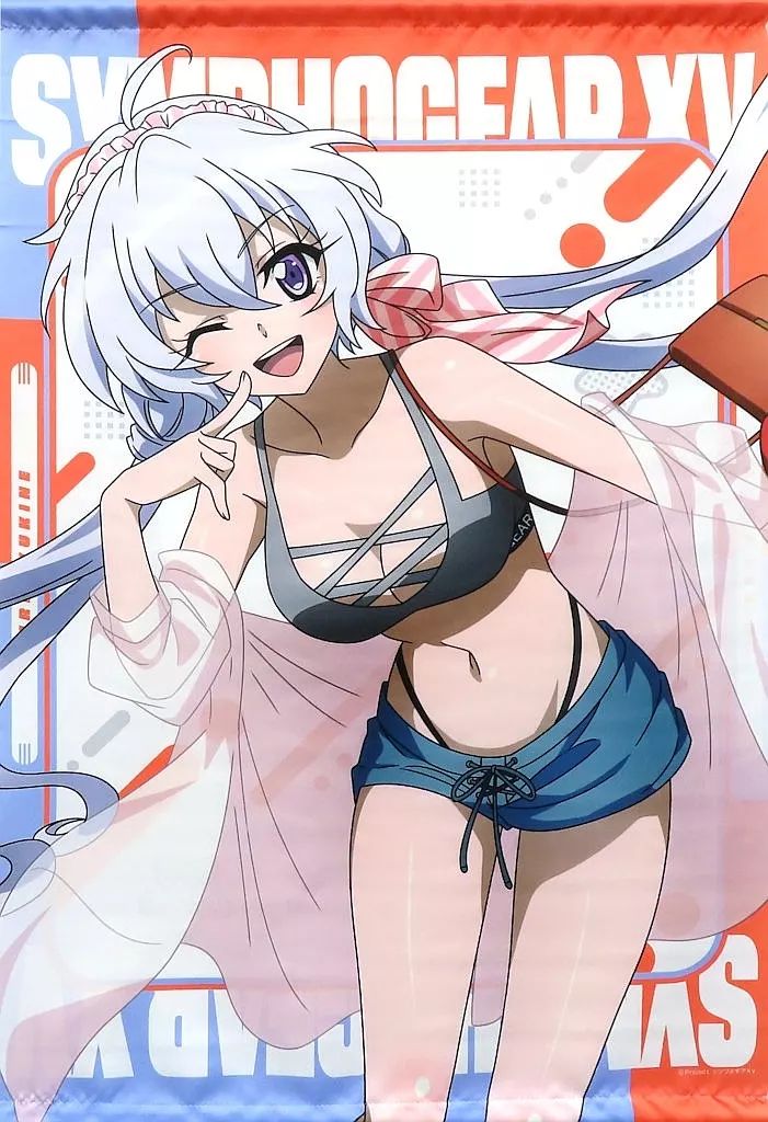 【戦姫絶唱シンフォギア】雪音クリス B2タペストリー 中古】タペストリー 雪音クリス 描き下ろしB2タペストリー ストリート