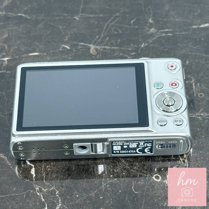 CASIO EXILIM EX-Z100 シルバー 1010万画素 光学4倍ズーム 広角28mm