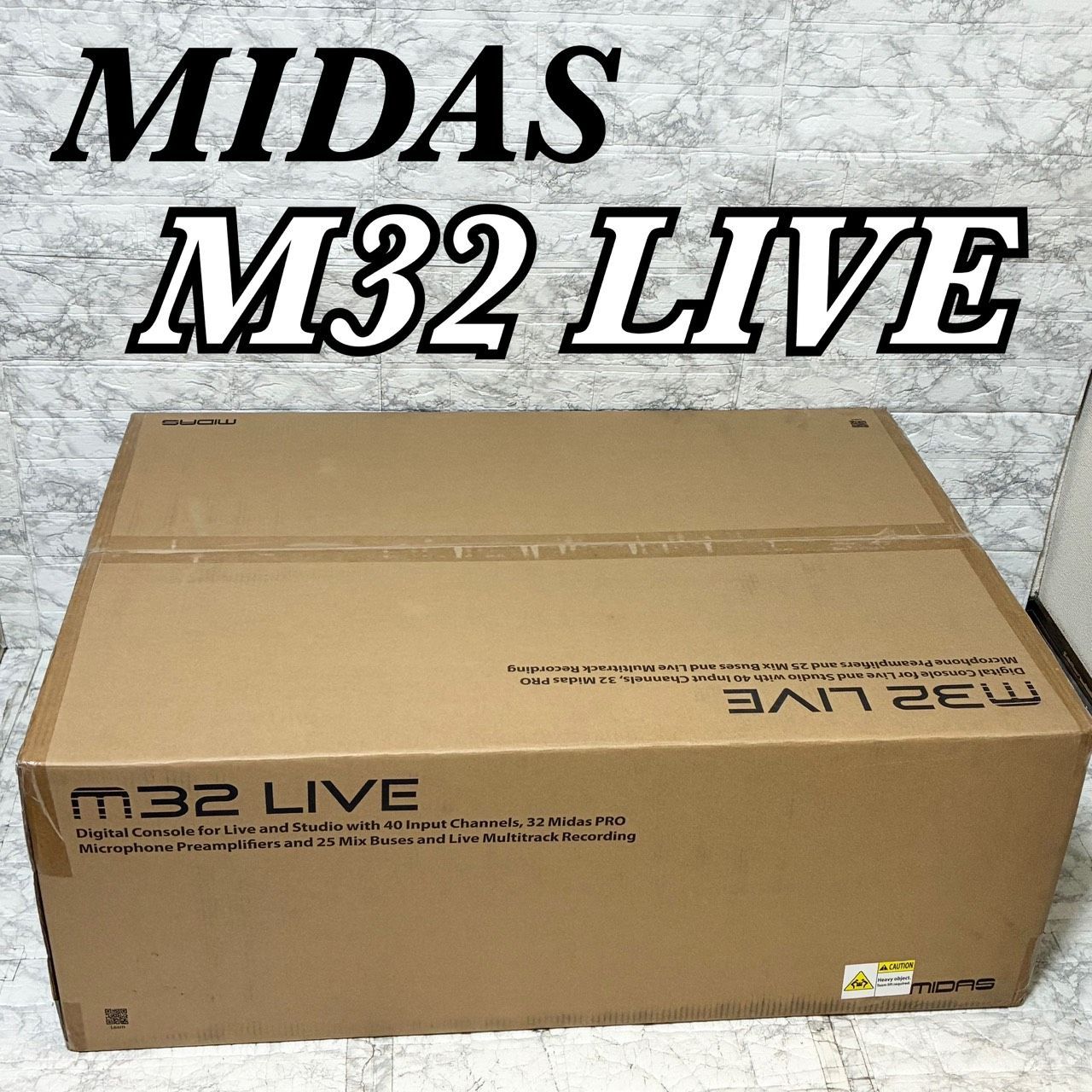 未開封 2026年3月購入】MIDAS マイダス M32-LIVE スタジオ 