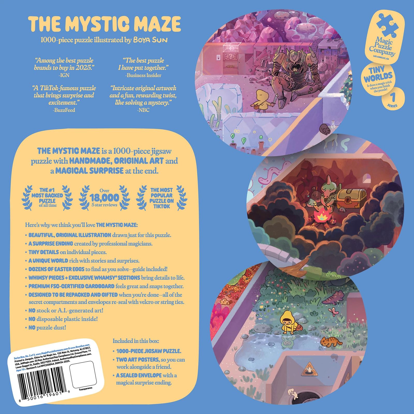 The Mystic Maze - 1000ピース ジグソーパズル マジックパズル 