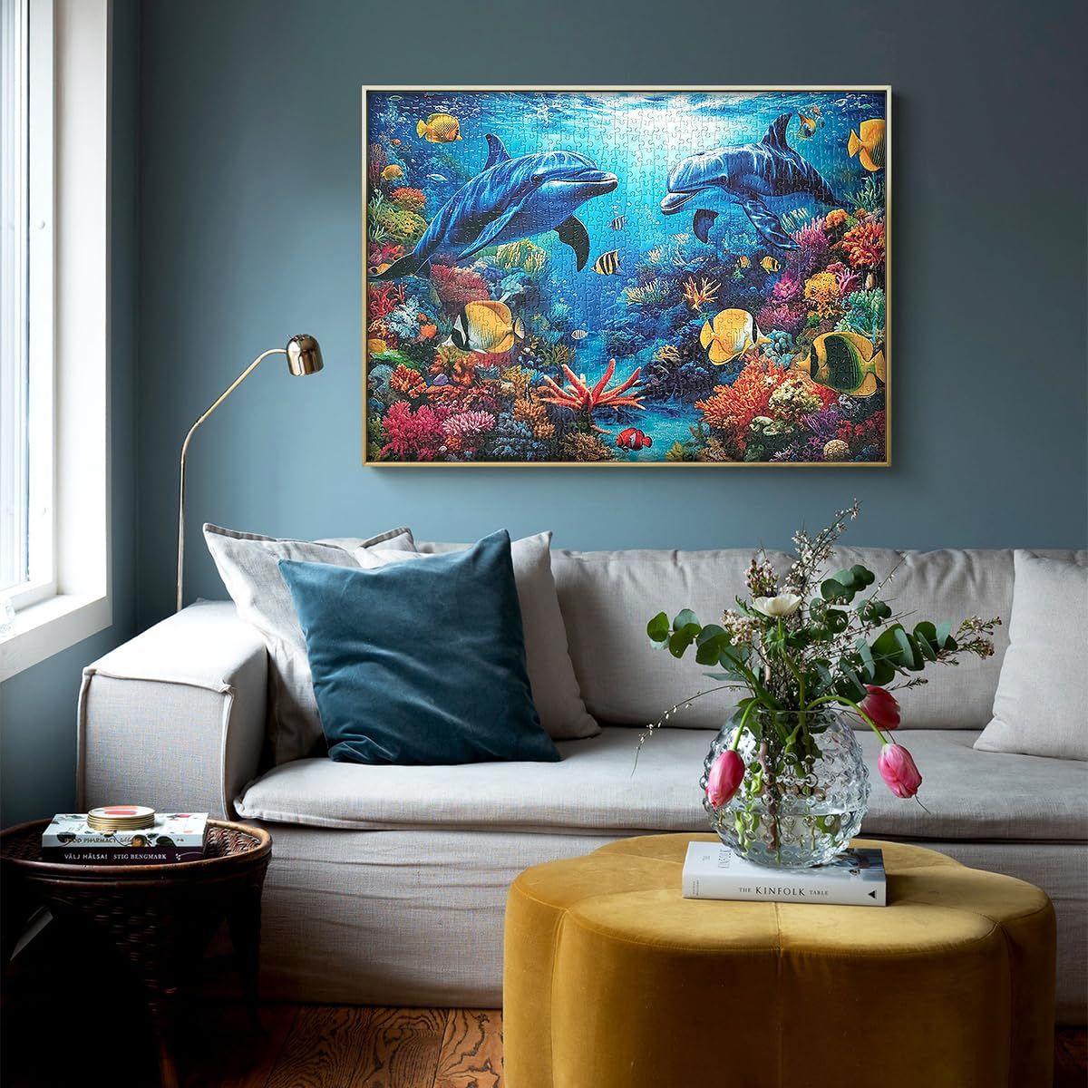 MISITU ジグソーパズル 1000ピース パズル 風景 絵画 海 海洋 深海