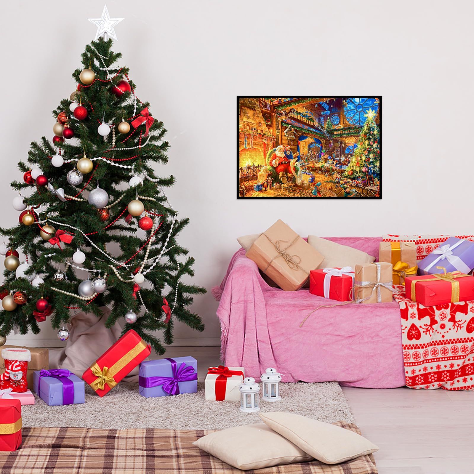 CHengQiSM パズル 1000ピース サンタクロース Santa Claus じくそ 