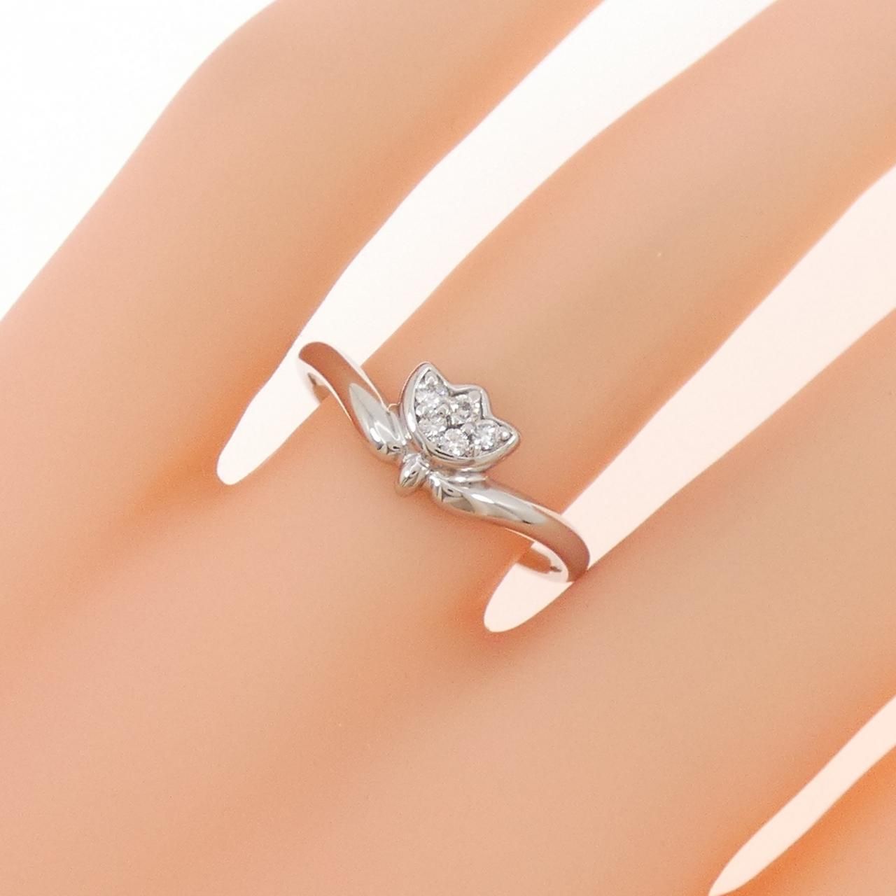 PT900 ダイヤモンド リング 0.07CT - メルカリ
