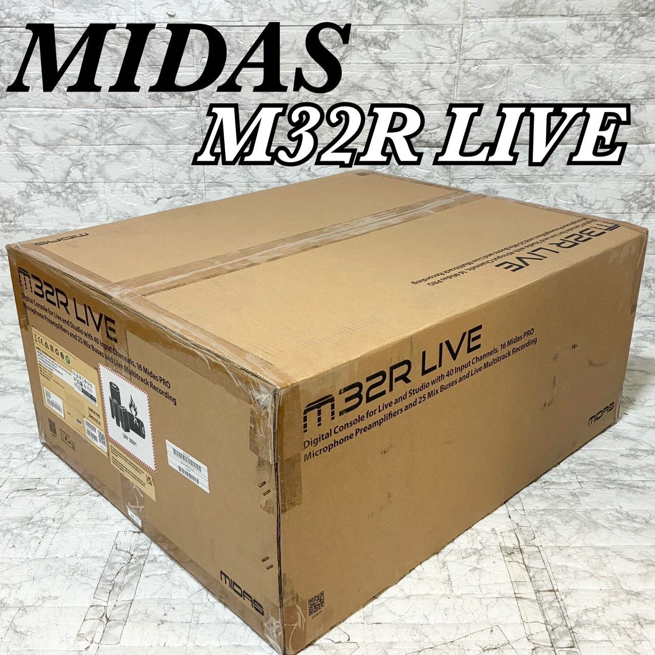 未開封 2026年3月購入】MIDAS マイダス M32R-LIVE デジタルミキサー 
