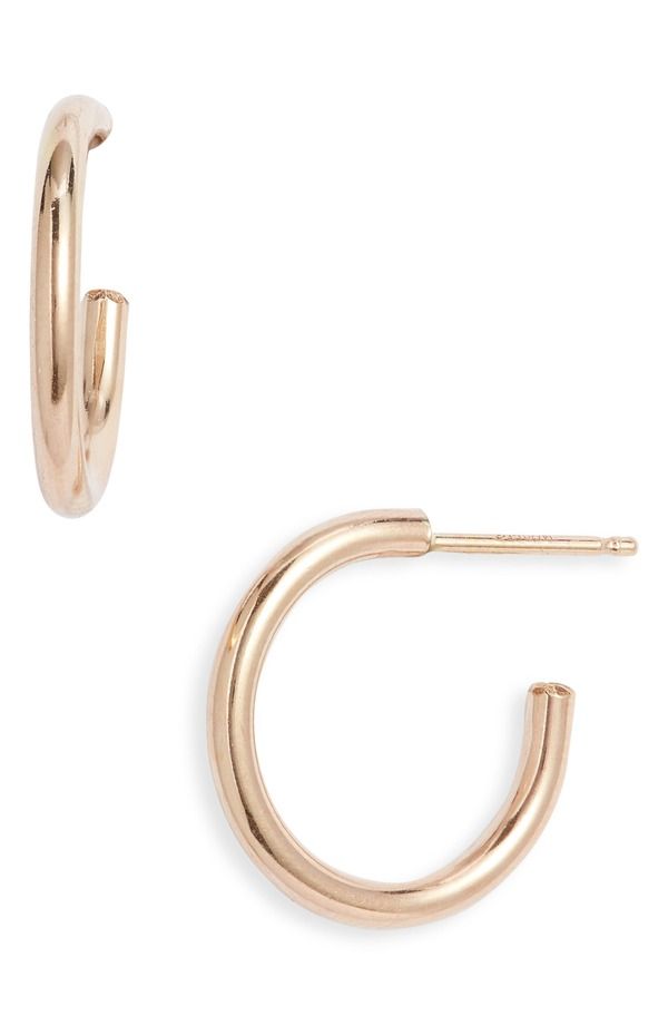 ナシェル レディース アクセサリー ピアス・イヤリング Nashelleveryday Hoop Earrings 14K Gold Fill ゴールド