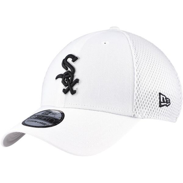 ニューエラ メンズ アクセサリー 帽子 Mens New Era White Chicago White Sox REPREVENeo 39THIRTY Flex Hat White ホワイト