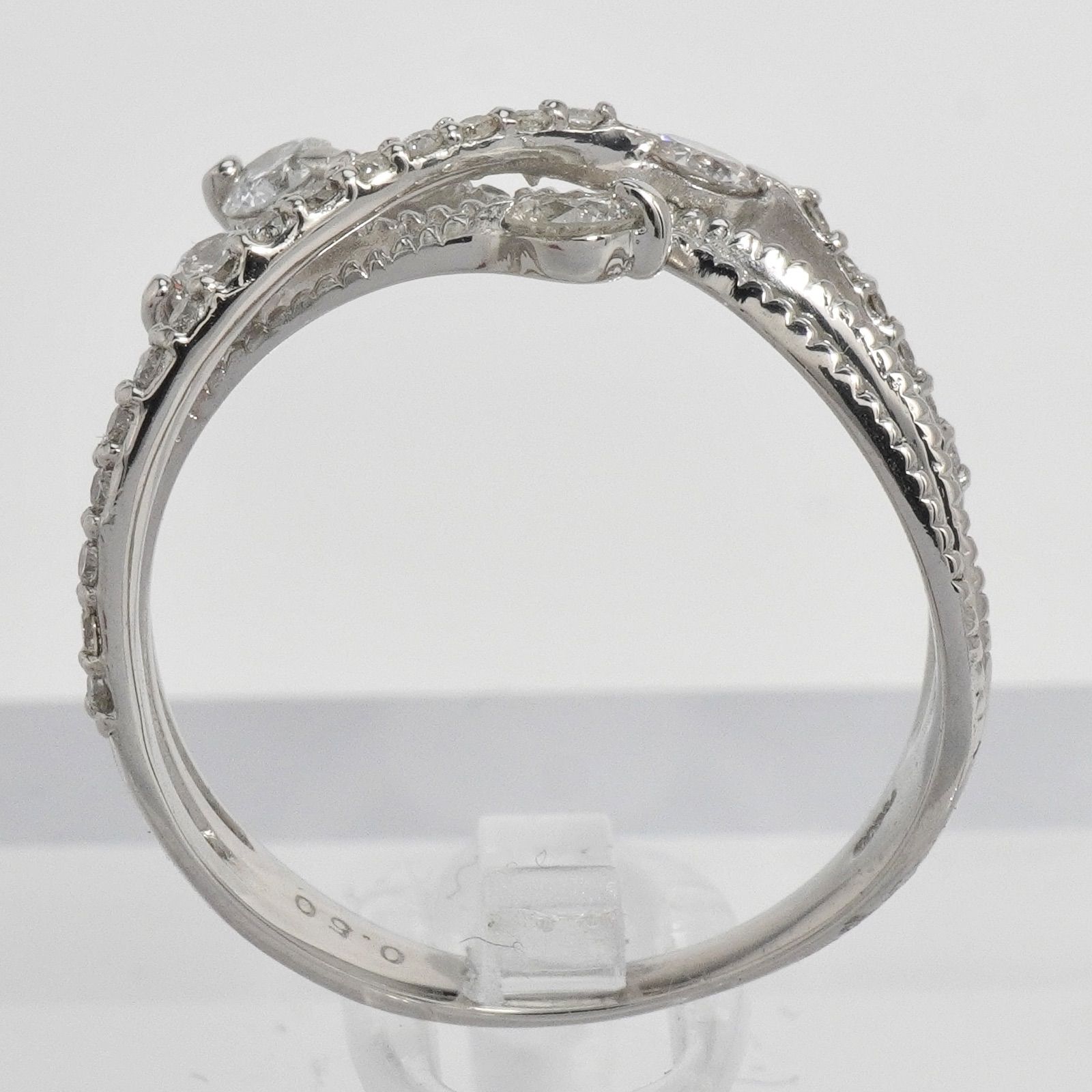 ダイヤ リング ダイヤモンド 0.50ct プラチナ Pt900 指輪 14号