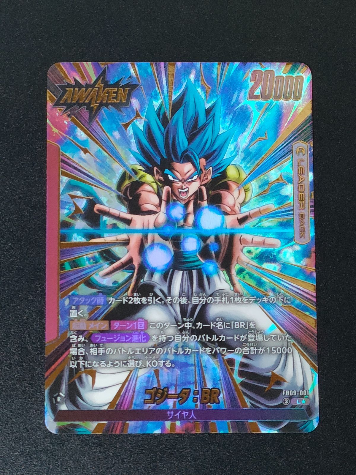 ゴジータ：BR フュージョンワールド リーダーパラレル FB09-001 L