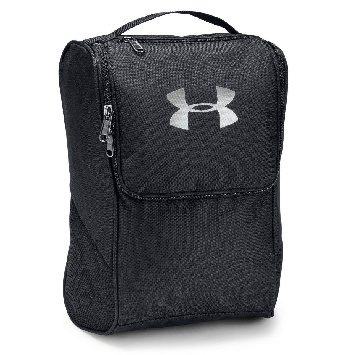 [アンダーアーマー] UA Shoe Bag BLK/BLK/SIL [Black / Black / Silver]