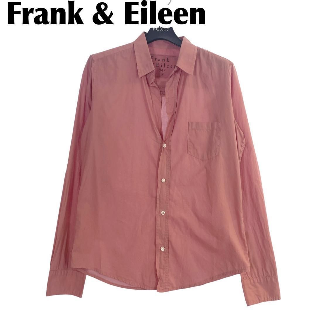 美品】 Frank＆Eileen 長袖 スキッパー シャツ S くすみピンク - メルカリ