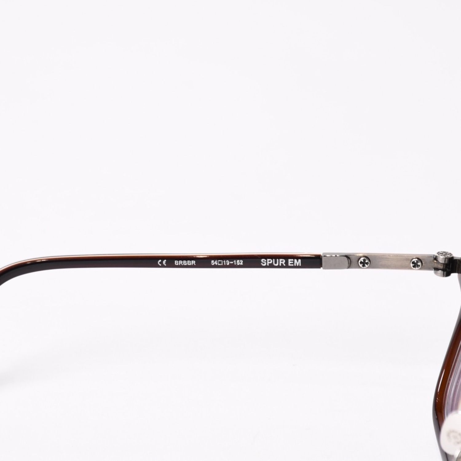 極美品 CHROME HEARTS クロムハーツ SPUR EM 伊達メガネ アイウェア サイズ54□19-152 CHクロス シルバー925 中古 4b014135 極美品 CHROME HEARTS クロムハーツ SPUR EM 伊達メガネ アイウェア