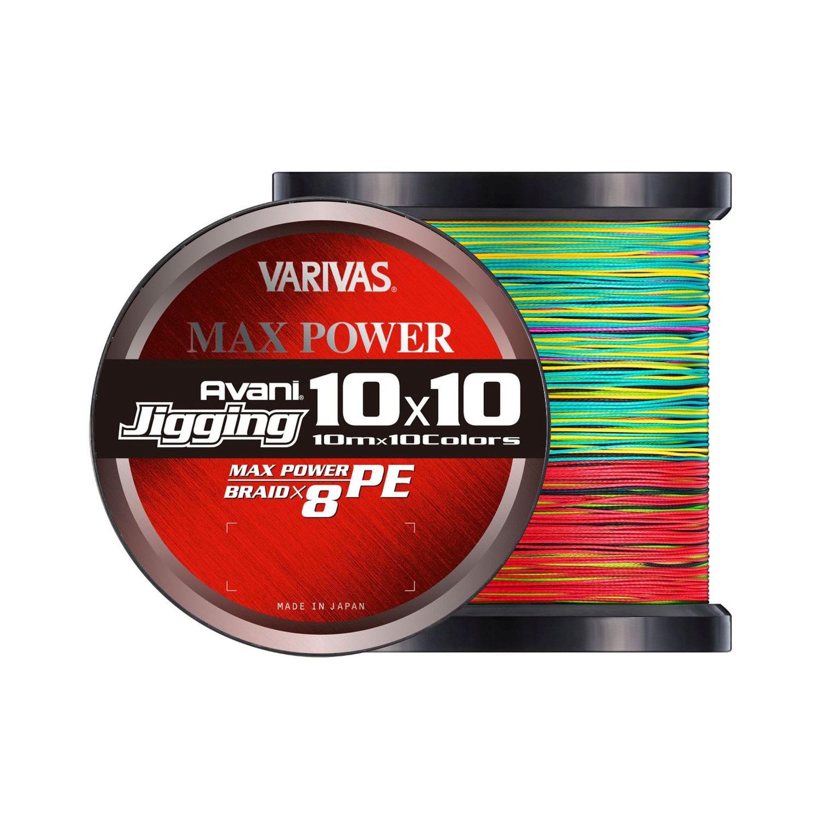 新品 バリバス(VARIVAS) 8本撚りPEライン アバニ ジギング10×10 マックスパワーPE X8 1200m 10号 27,692円