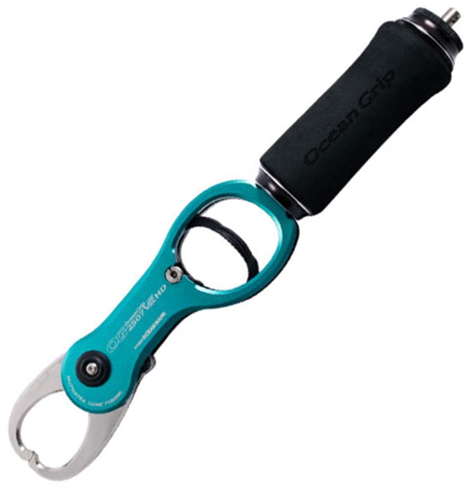 新品 スタジオオーシャンマーク OCEAN GRIP (オーシャングリップ) OG2507VIII HD フィッシュグリップ BGr ブルーグリーン