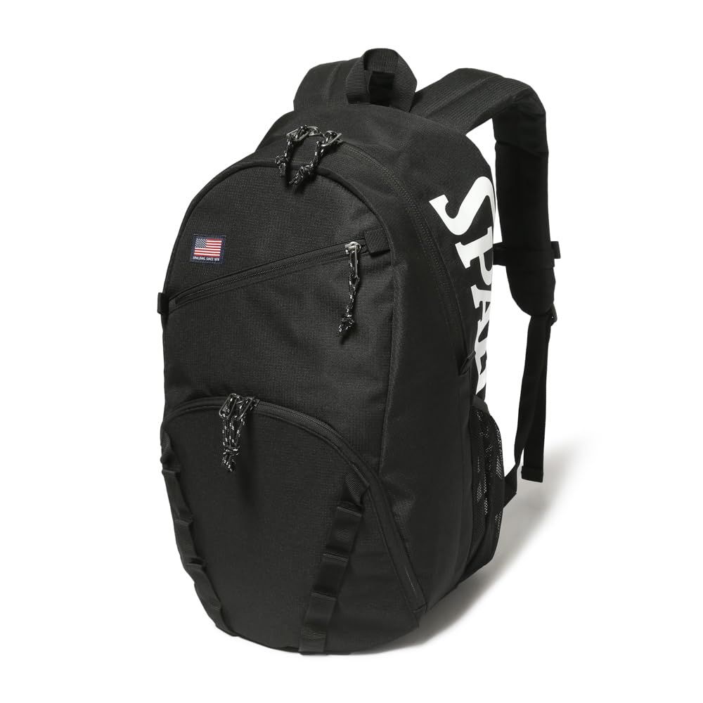 新品 SPALDING(スポルディング) ハーフデイ2 ブラック W27×H49×D26cm 50-028BK