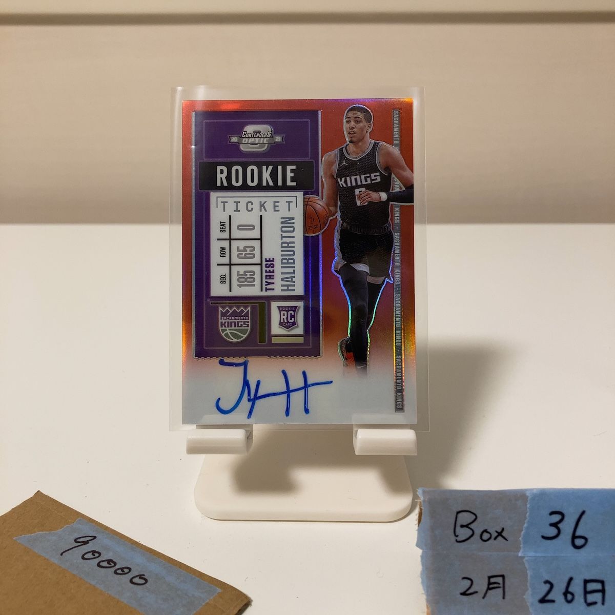爆買い，大得価】 2020 Panini Contenders Optic Tyrese Haliburton