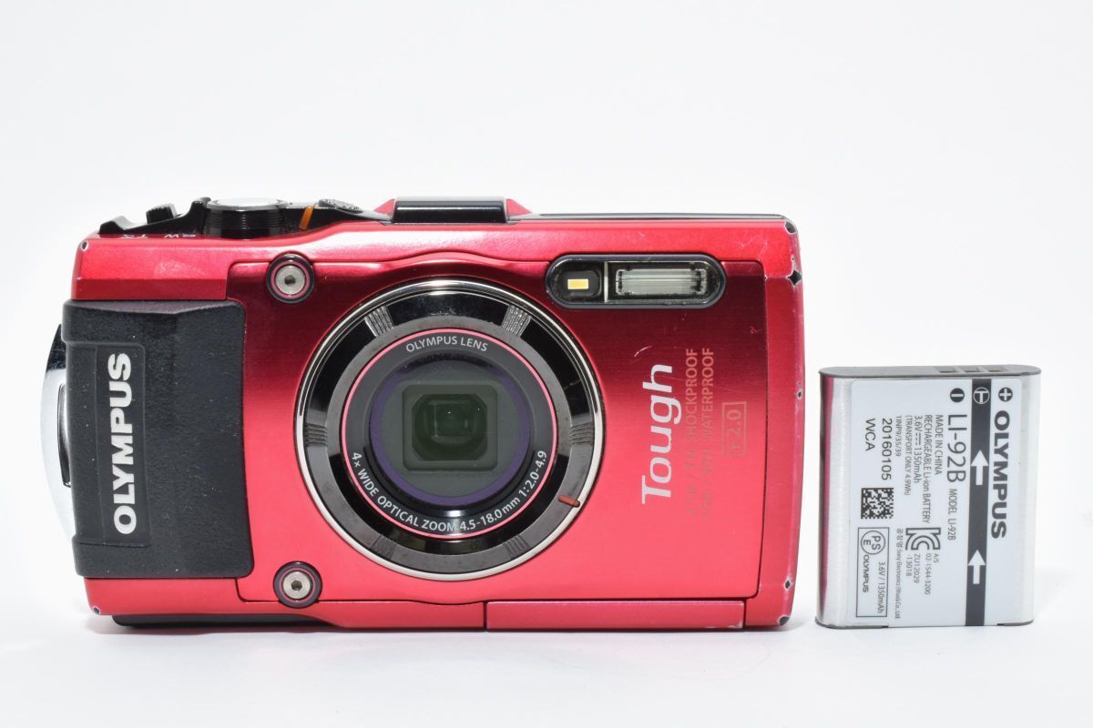 ☆ジャンク / 通電可☆ オリンパス OLYMPUS TOUGH STYLUS TG-4