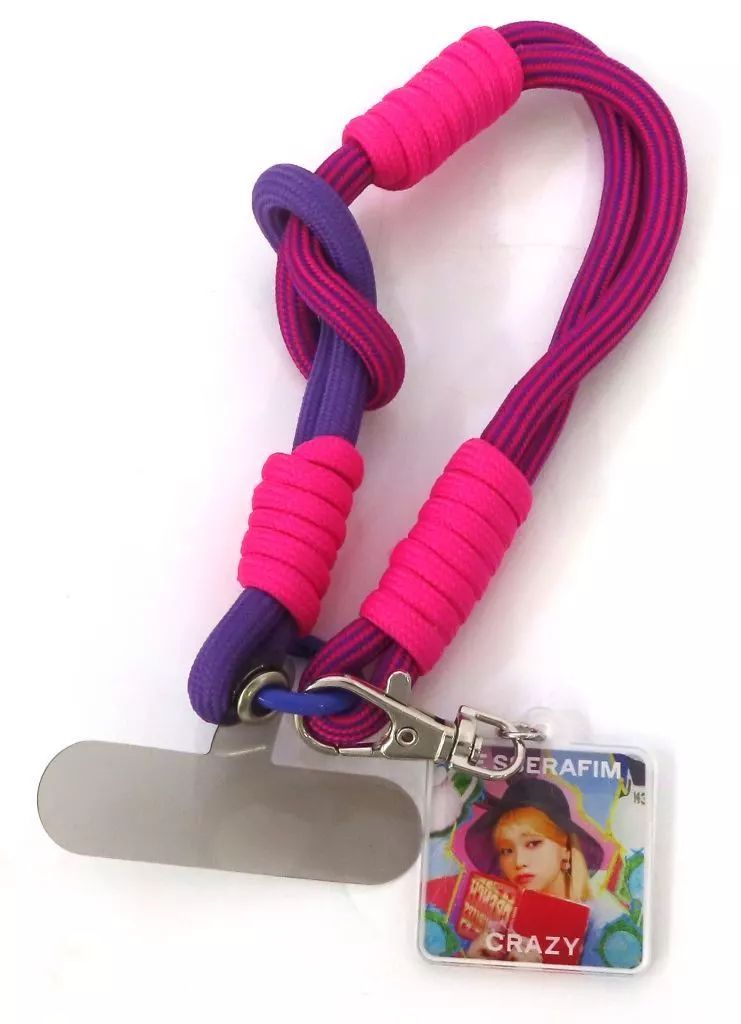 中古】グッズセット キム・チェウォン(LE SSERAFIM) ハンドストラップ