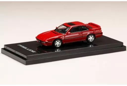 【】ミニカー 1/64 ホンダプレリュード 2.0XX 4WS スペシャルエディション(フェニックスレッド) [HJ642002AR]