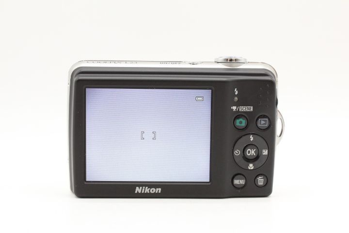 美品】NIKON ニコン デジタルカメラCOOLPIX L23 シルバー L23SL 1000万