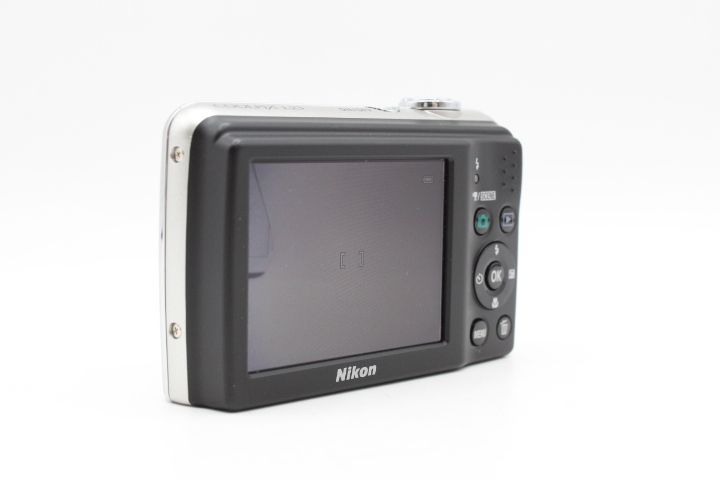 美品】NIKON ニコン デジタルカメラCOOLPIX L23 シルバー L23SL 1000万