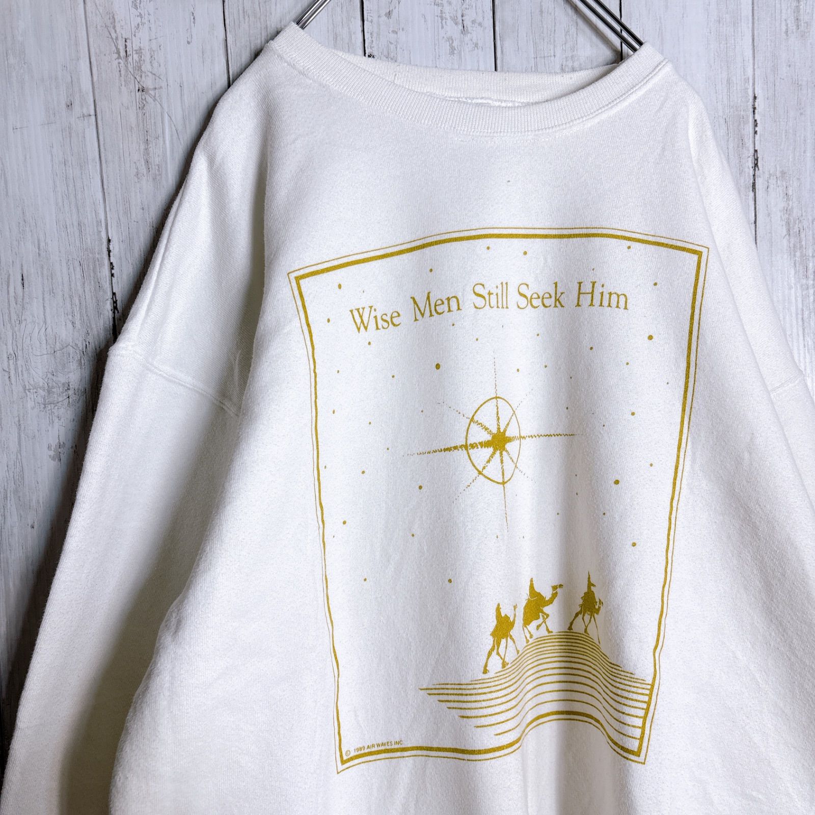 入手困難】SANTEE USA製 Vintage 古着 90s ホワイト スウェット 