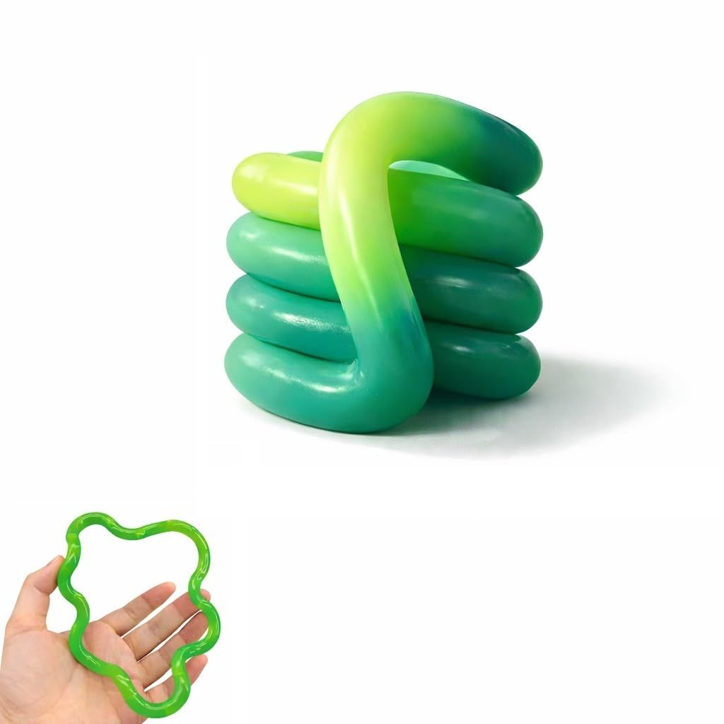 温度で色が変わる！】 くねくね フィジェットリング フィジェットトイ