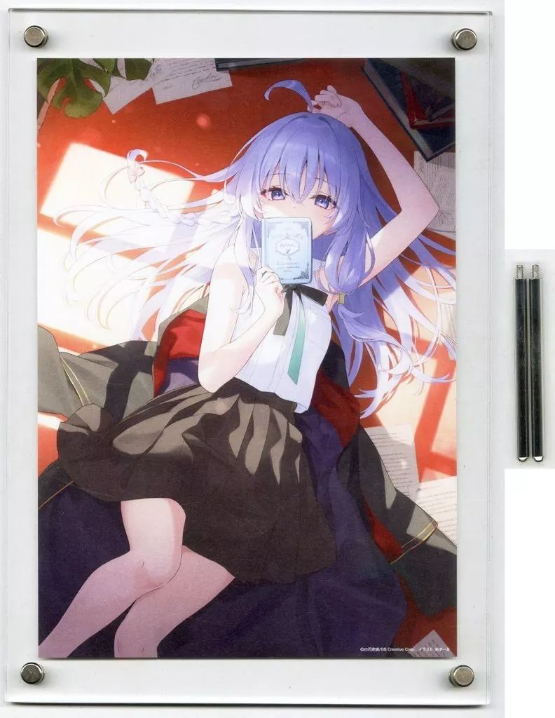 中古】原画イラストボード 付属品付)魔女の旅々 サイン会記念商品