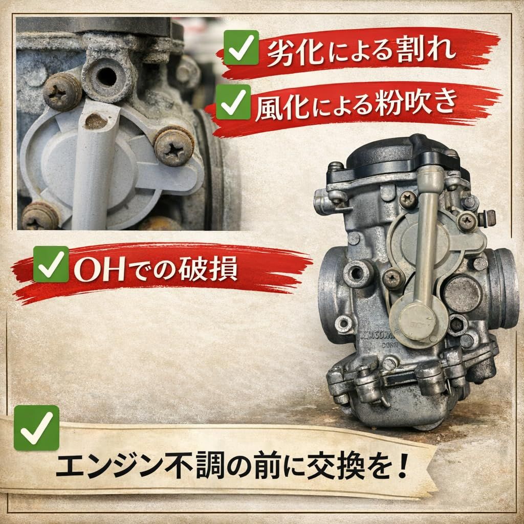 ミクニ用 BST34系 キャブレター ヤマハ用 セロー225 TT-R 純正互換 2LN