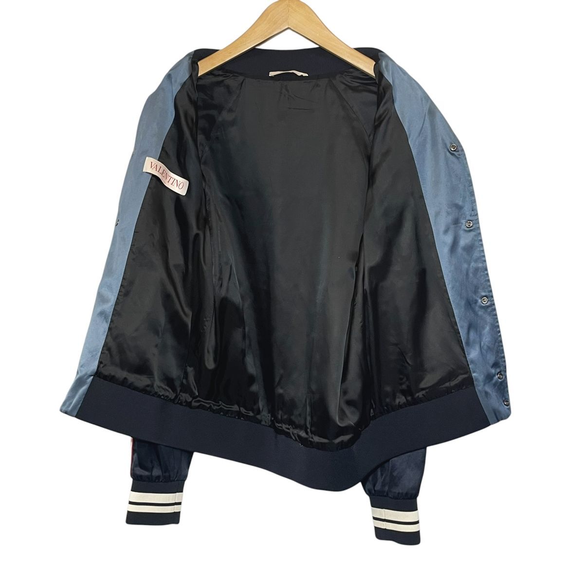 中古】 VALENTINO ヴァレンティノ バレンチノ ボンバージャケット