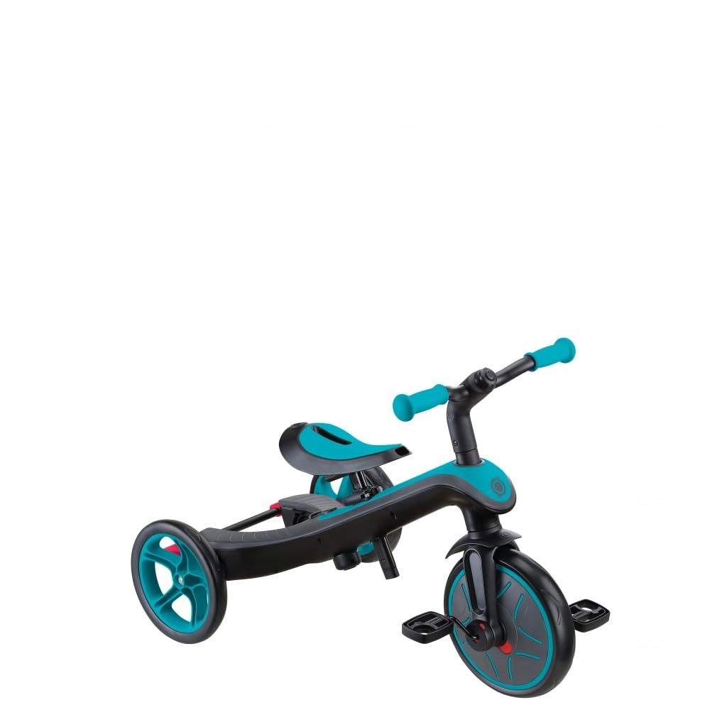  GLOBBER グロッバー エクスプローラー トライク 3in1 三輪車 ティール WLGB6312053 エコ梱包 ベビーカー バギー 外出 移動用品